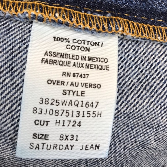 Vintage Polo Ralph Lauren High-Rise Straight Women’s Jeans 8 - Picture 13 of 16